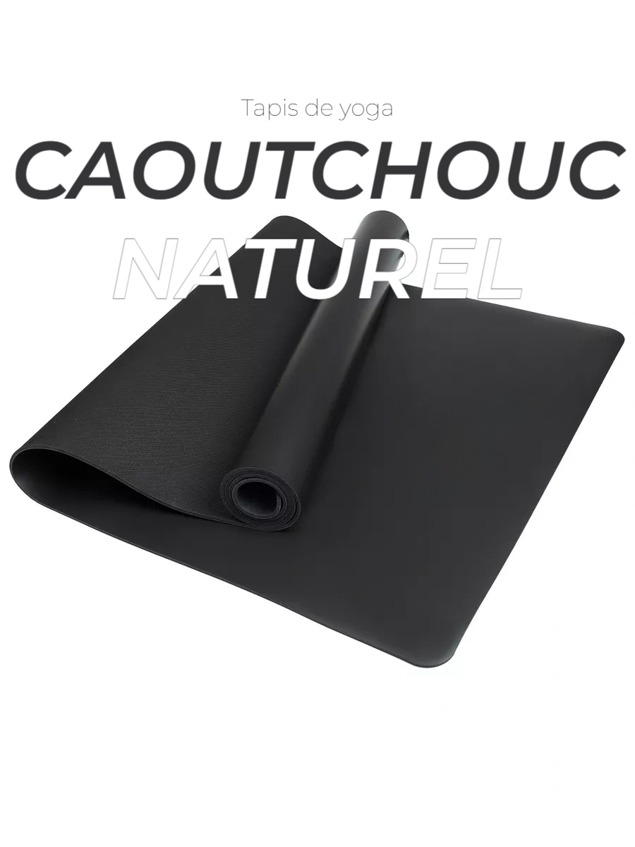 Tapis de yoga - Caoutchouc naturel - Mystiq Yoga