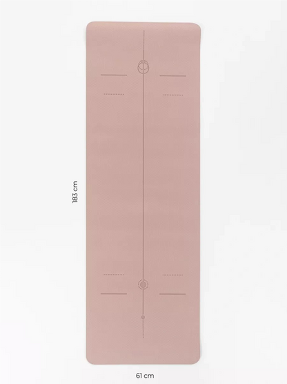Tapis de yoga - Lignes d'alignement - Mystiq Yoga