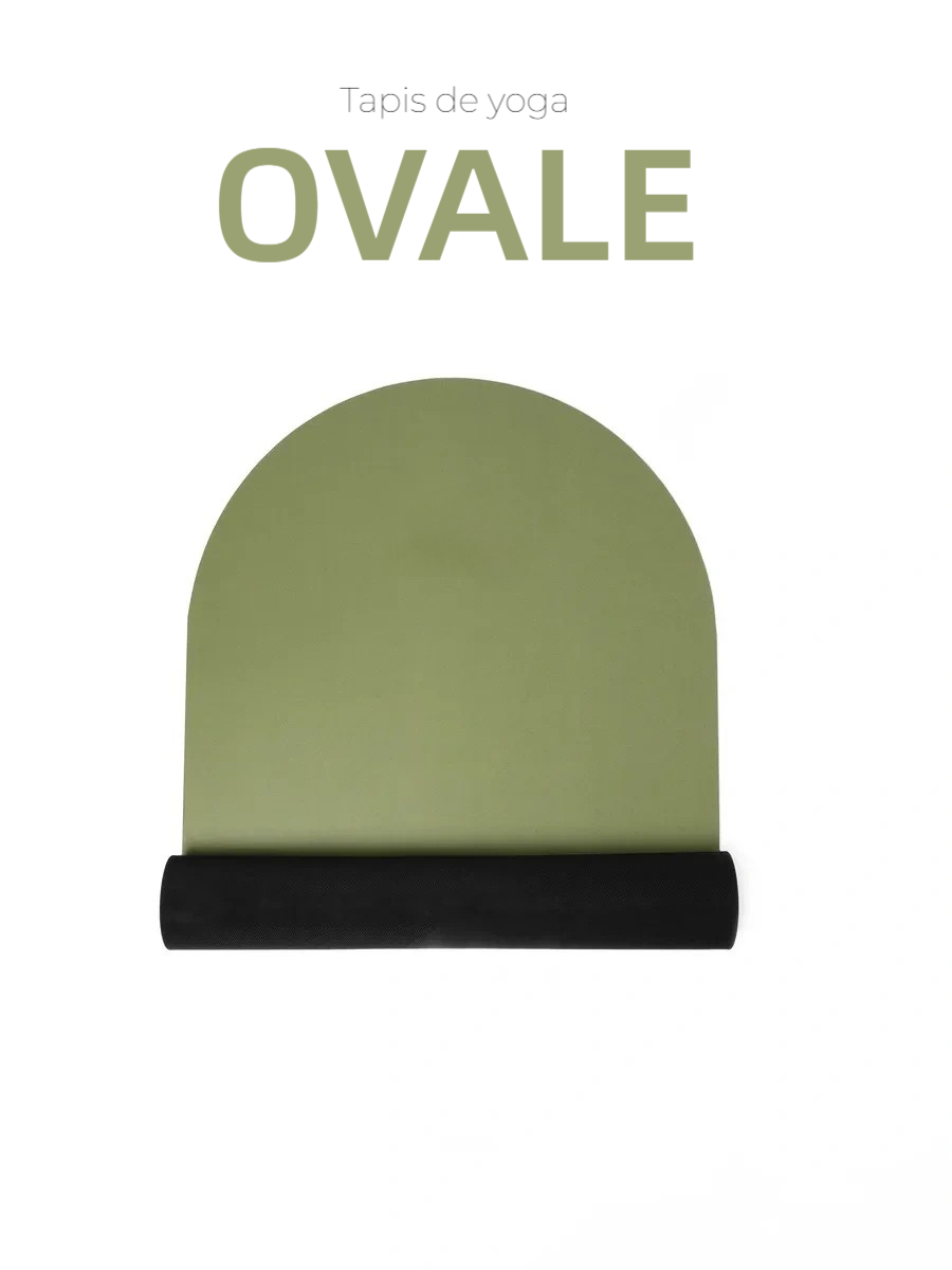 Tapis de yoga - Ovale - Mystiq Yoga